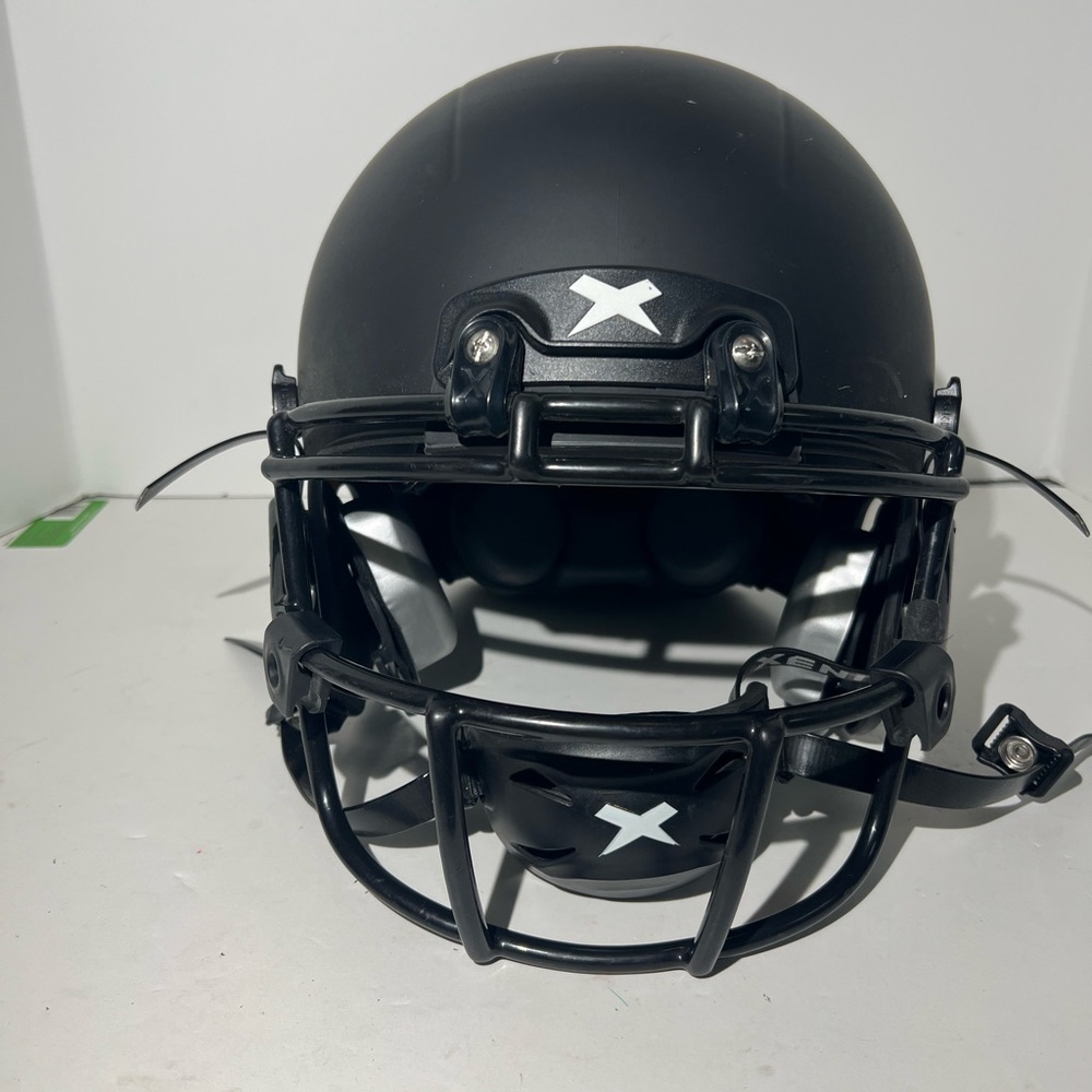 Youth Black Sports Face Mask Helmet